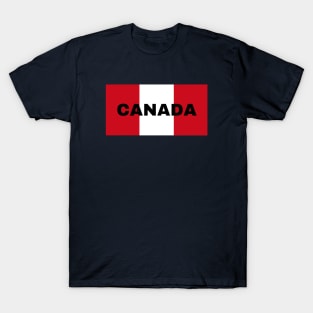 Canada Flag Colors T-Shirt